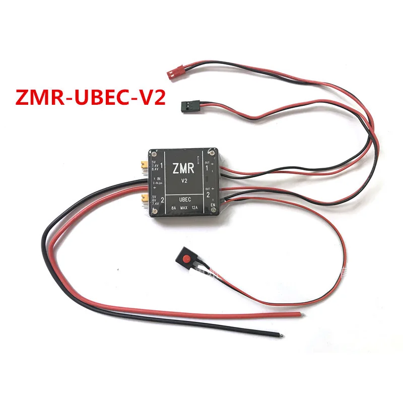 ZMR 8A Dual UBEC V1 V2 V3 Dual BEC tensione di ingresso 2-6S Lipo / 4-8S BEC per RC Quadcopter FPV Racing Drone pezzi di ricambio modelli fai da te