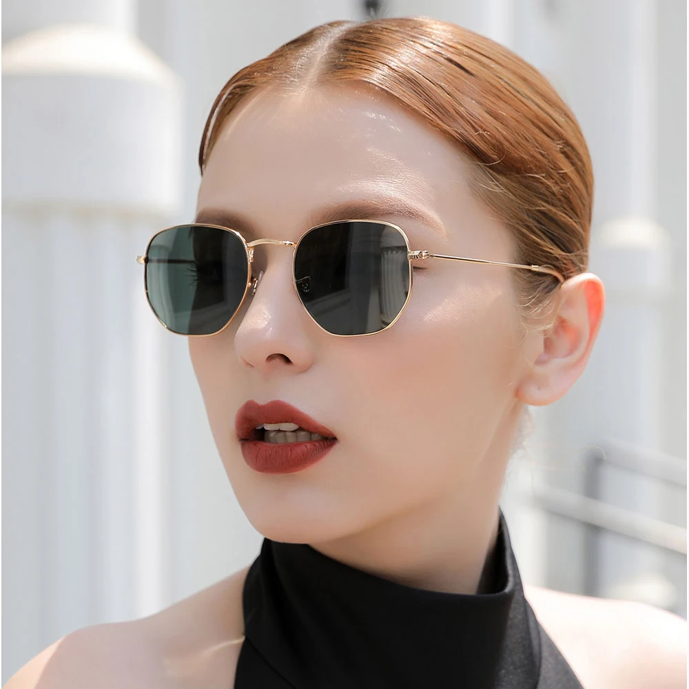 

GUZTAG Sunglasses Women Fashion Round Polarized UV400 Coating Sun Glasses Driving Vaction Hiking Eyewear For Male