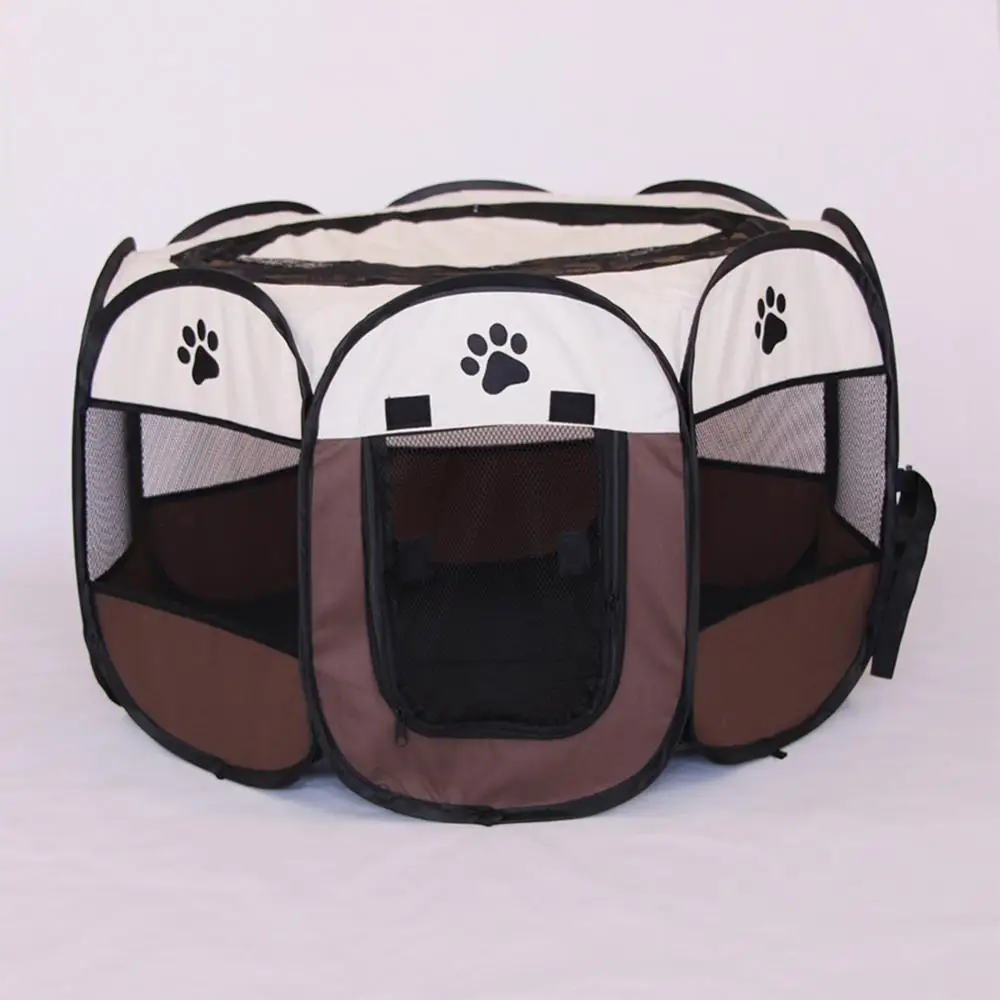 

Fence Folding Cloth Pet Crate Oxford Dog Cat Kennel Playpens Puppy Exercise Cage Houses для собак