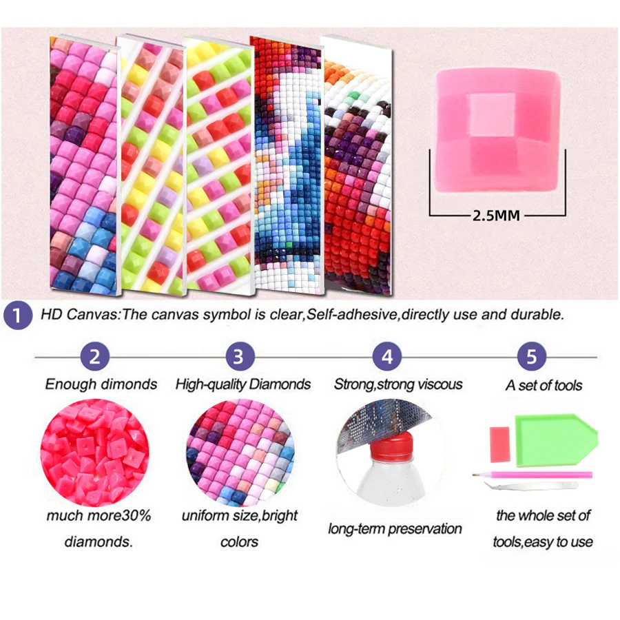 5D Diy Diamond Painting Collection 2023 Full Square Round Diamond Embroidery Flag Dreamcatcher Kit Mosaic Crystal Art S770