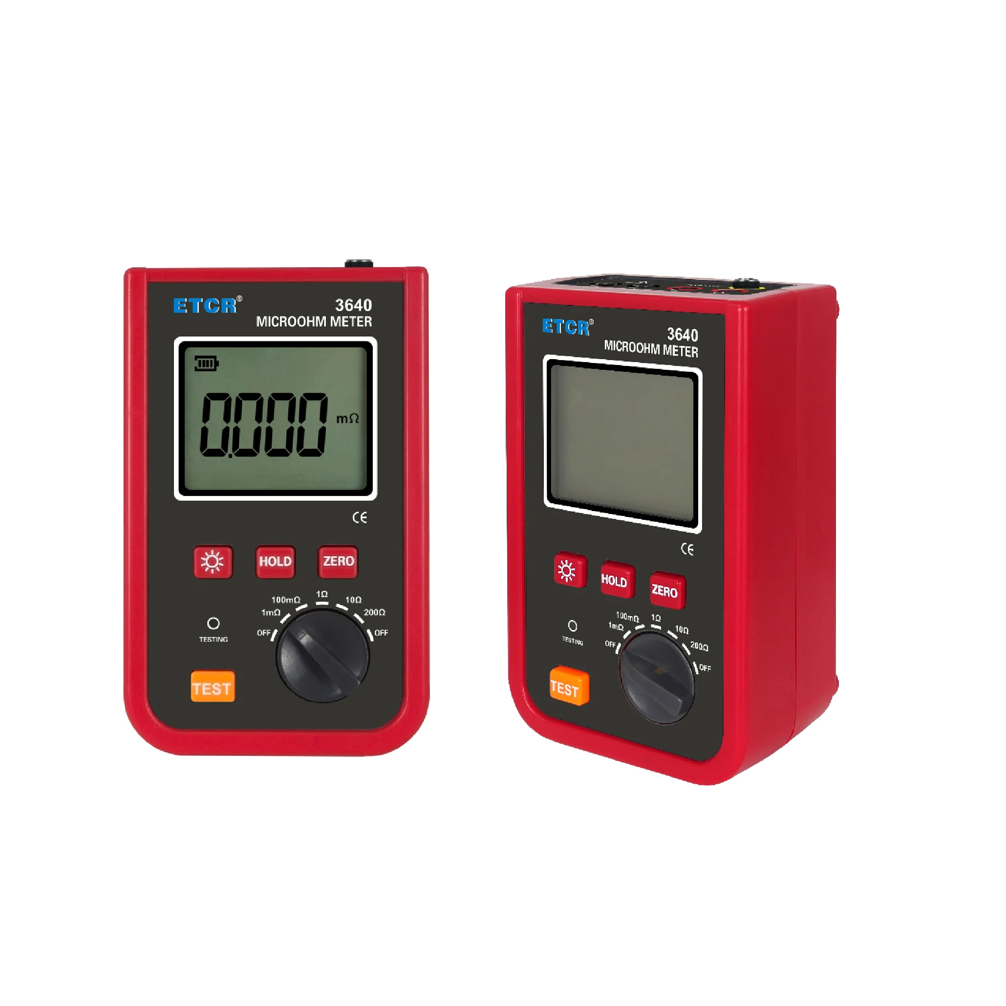 High-precision Automatic Digital Large-scale Range Micro-ohmmeter Digital DC Resistance Tester 1uΩ to 200Ω Test Current 5A