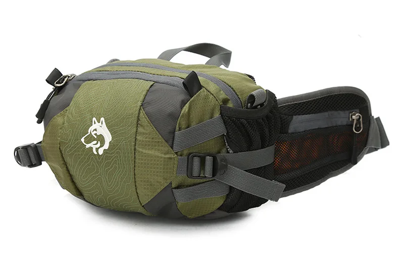 Jungle King CY2007 Newest Outdoor Sports Nylon 8L Running Waist Bag Cycling Mountaineering Large Capacity Three-purpose Backpack