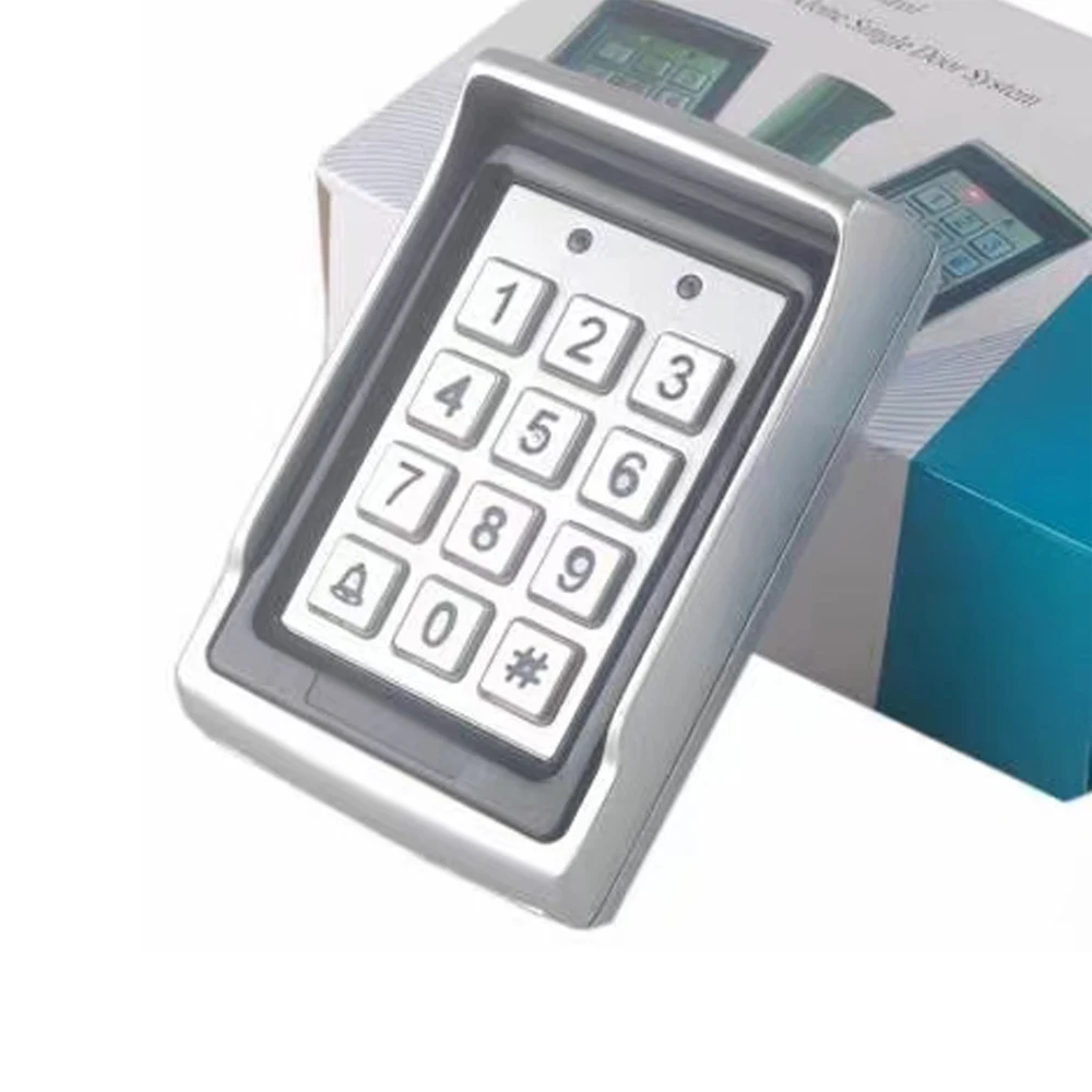 

Access Control Reade 125Khz RFID 1000 User Metal Keypad Backlight Door Control System Access controler