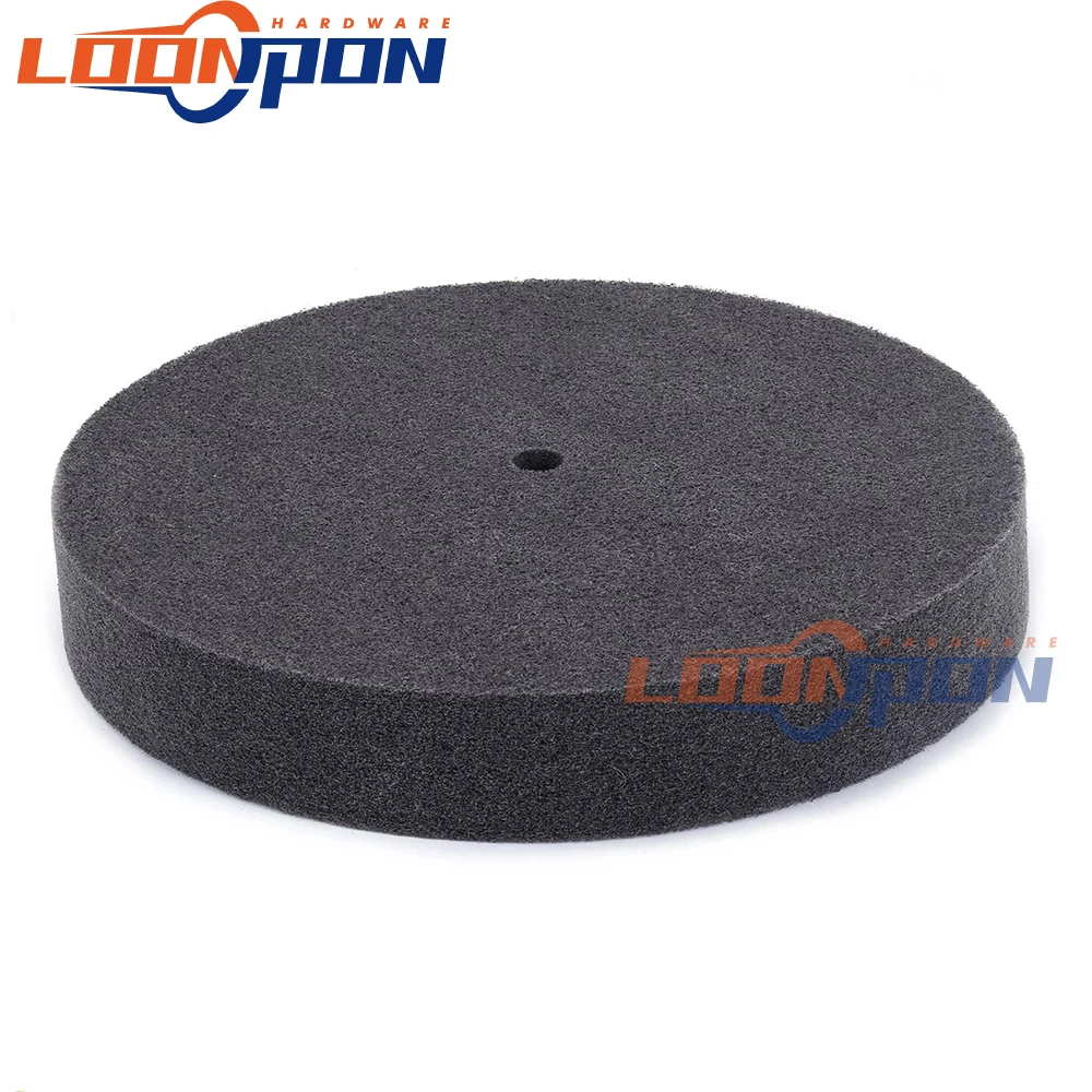 150 Nylon Sợi Bánh Xe Đĩa Đánh Bóng Đệm Phồng Đệm Miếng Lót Đĩa Mài Bánh Mài Mòn Dụng Cụ Khoan 16mm