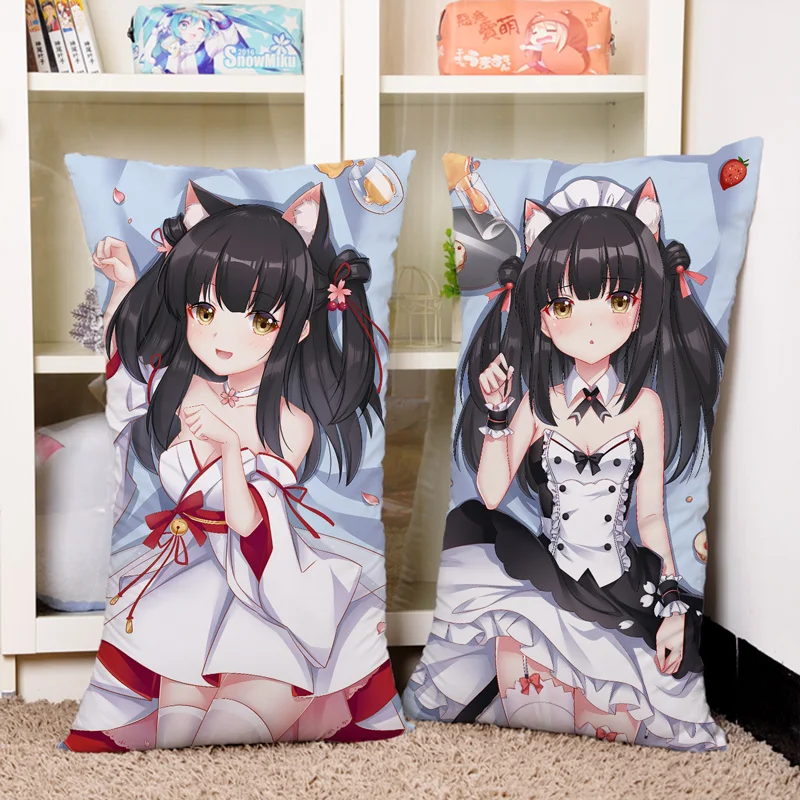 

Anime Cartoon Azur Lane Hugging ectangle Poszewki Dakimakura Pillows Cases Cover Pillowcase Cosplay Cushion Gift 0003