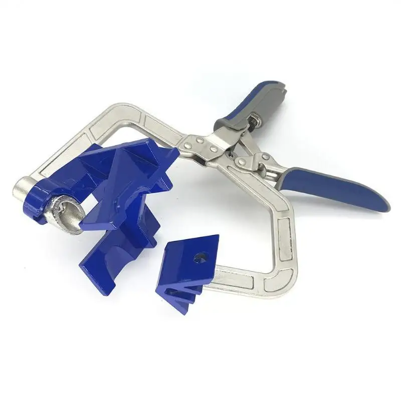 Multi-functional Angle Punch Fixer 90° Right Angle Clip Clamping Fixer Woodworking Right Angle Fixing Tool