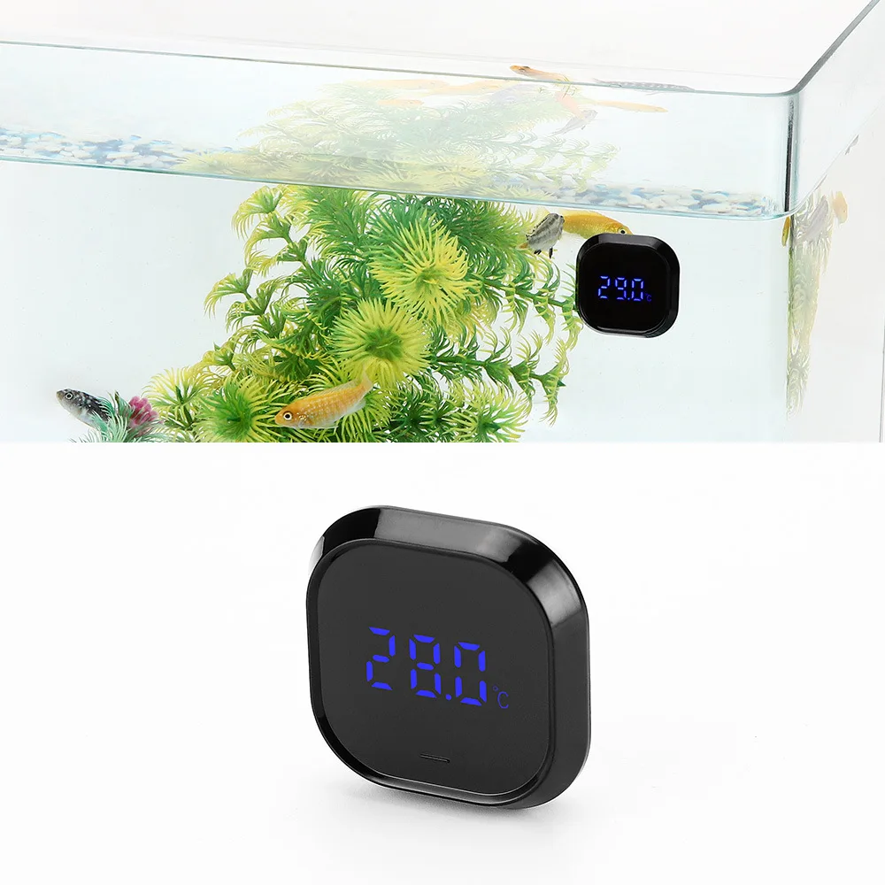 

LCD Digital Thermometer Aquarium Electronic Precise Fish Tank Temperature Measuring Tool display refrigerator thermostat