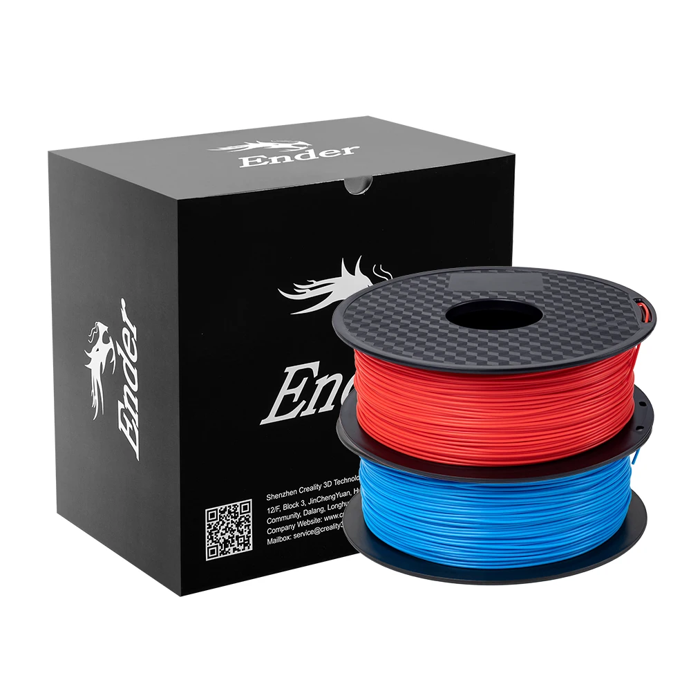 2025 3D Printer Filament 1.75mm 2KG/Lots PLA Filament 3D Plastic Filaments 3D Printing Material For Creality Ender-3 V2 Ender