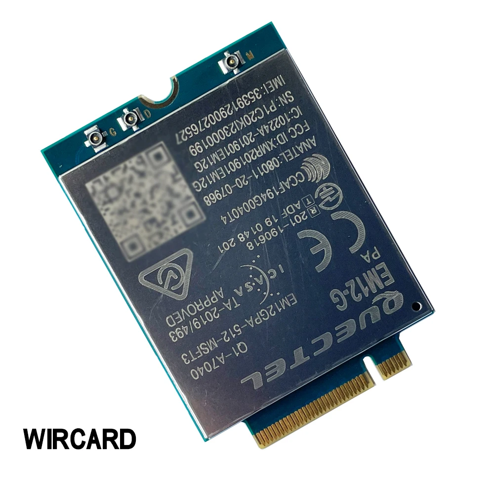 Imagem -03 - Lte-a Pro Módulo 600mbps Downlink e 150mbps Uplink Pico Taxas de Dados Em12gpa512-msft3 Em12 Em12-g Cat12