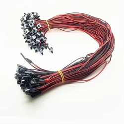 Angitu ATX 55cm Computer Power SW Button Switch Cable For PC Switches Reset Momentary Automatically Reset Push Button