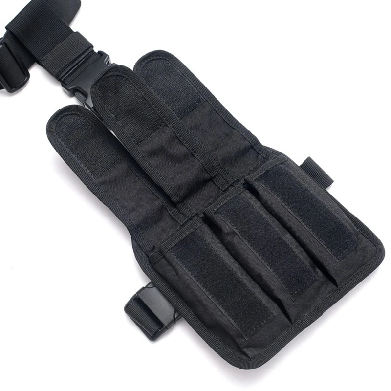 Fondina per gamba a goccia con custodia per pistola a pistola per fondina tattica per coscia/coltello/torcia elettrica per Glock/1911/CZ per mano