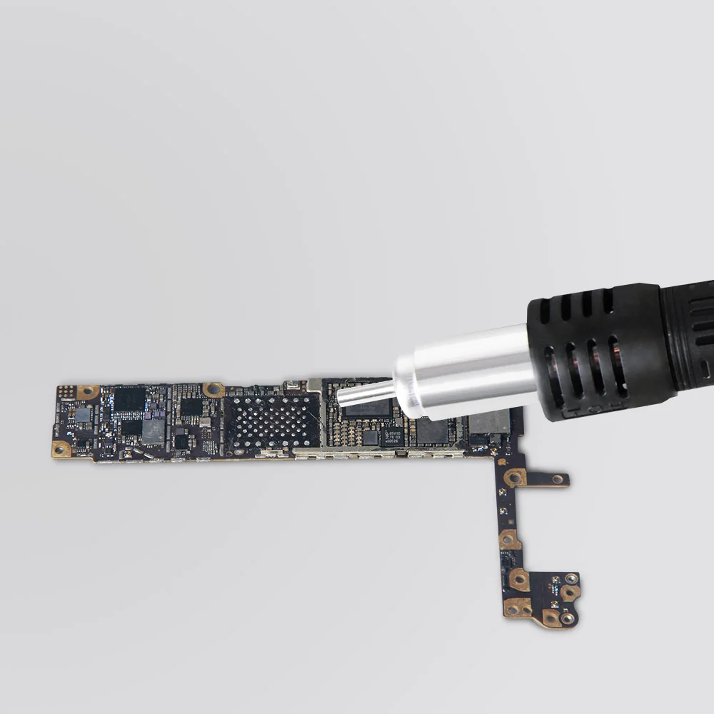 เชื่อมสำหรับ Hot Air Gun เคล็ดลับหัวฉีดสแตนเลสสำหรับ858 858D 868D Soldering Rework Station มัลติฟังก์ชั่ใช้หัวฉีด