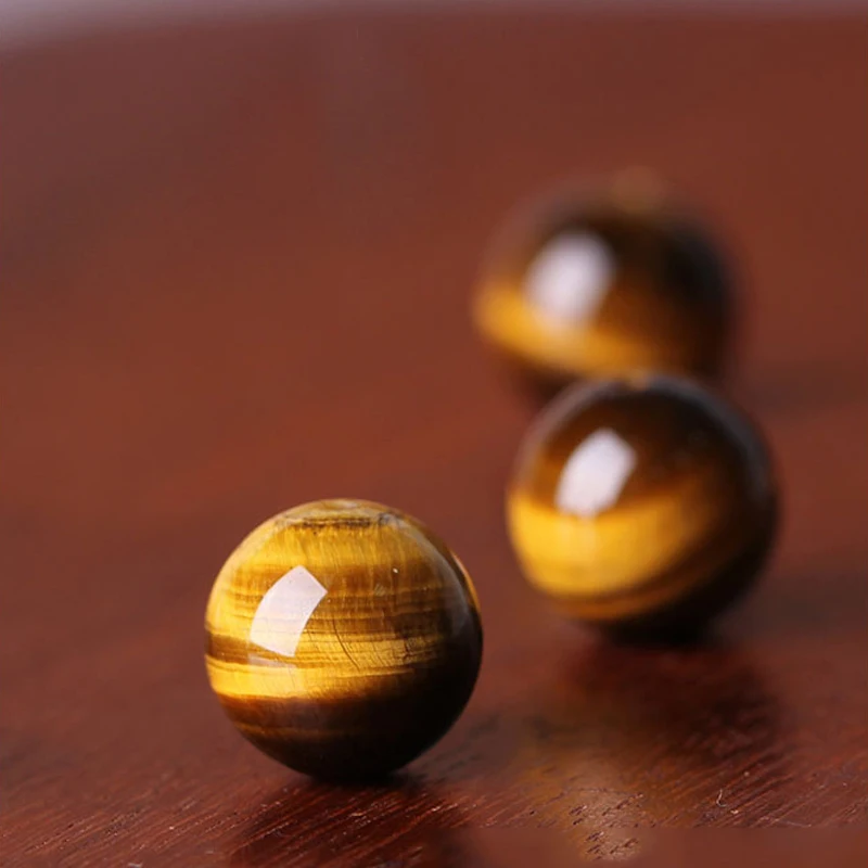 AAAAA+ 6-20mm Natural Yellow Tiger Eye Beads Round Loose Beads Stone Beads for DIY Necklace Bracelet Jewelry Making Accessories