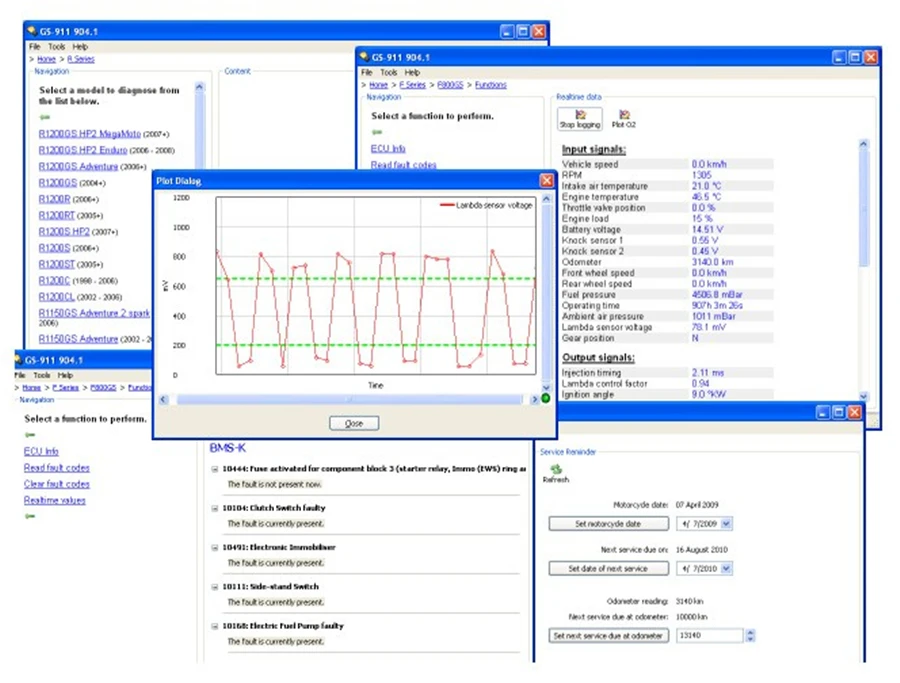 V1006.3 Emergency Professional Diagnostic Tool for BMW Motorcycles