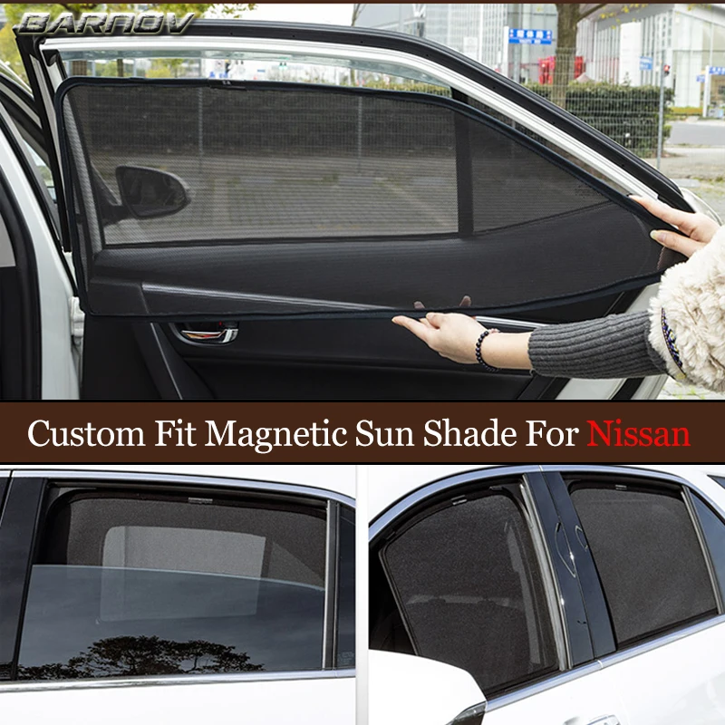 

For Nissan Cabstar Yumsun Cube-Z11 Terra Juke Presage / Magnetic Special Curtain Window SunShades Mesh Shade Blind Fully Covered