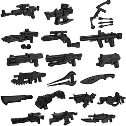 10 pcs/lot Star Science Fiction Mini War Future Weapons Guns Knife Building Block Gifts Toys for Children PGPJ0025