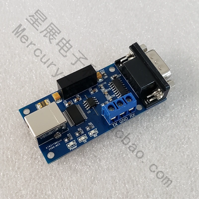 USB to RS232 Serial Magnetic Isolation FT232 RS232 Industrial-grade Conversion Replace Photoelectric Isolation