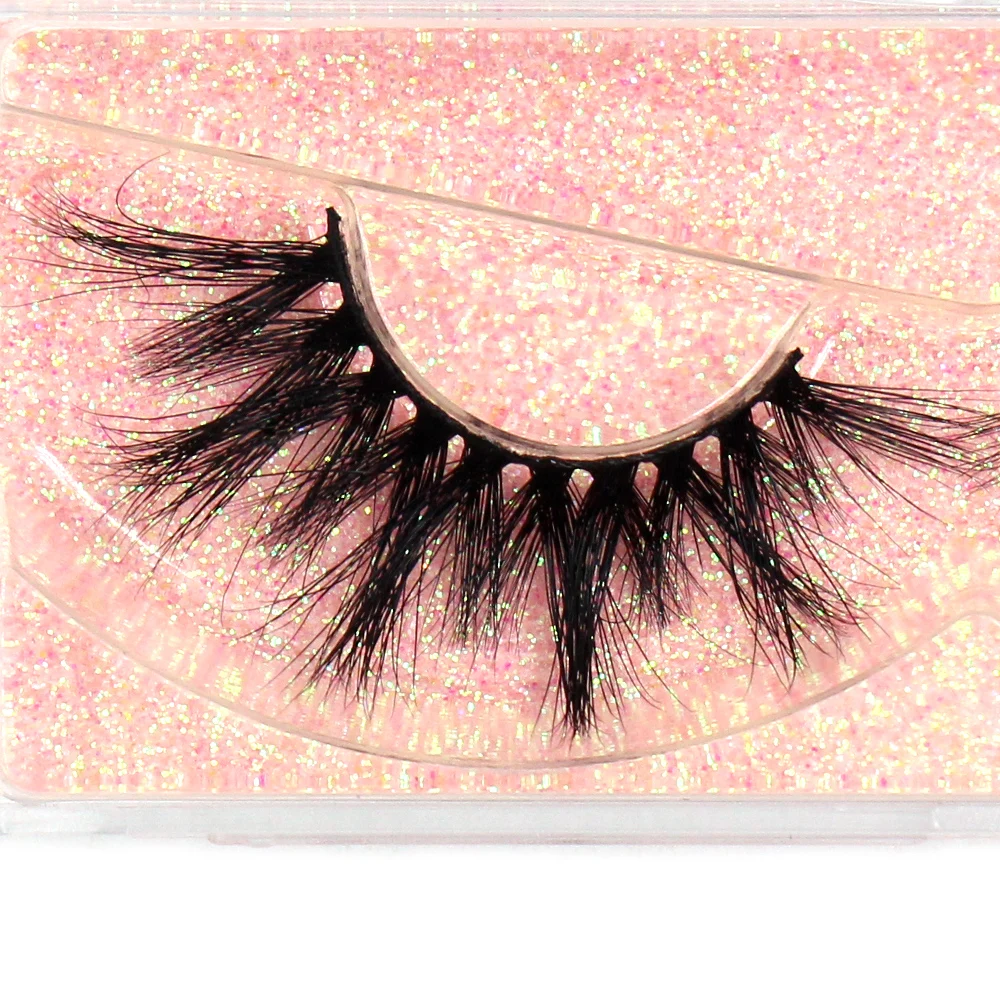 FOXESJI Mink Eyelashes Eyelash Extensionนุ่มDramaticยาวนาน3D Lahes MinkขนตาปลอมFaux Cils Full Lash E14