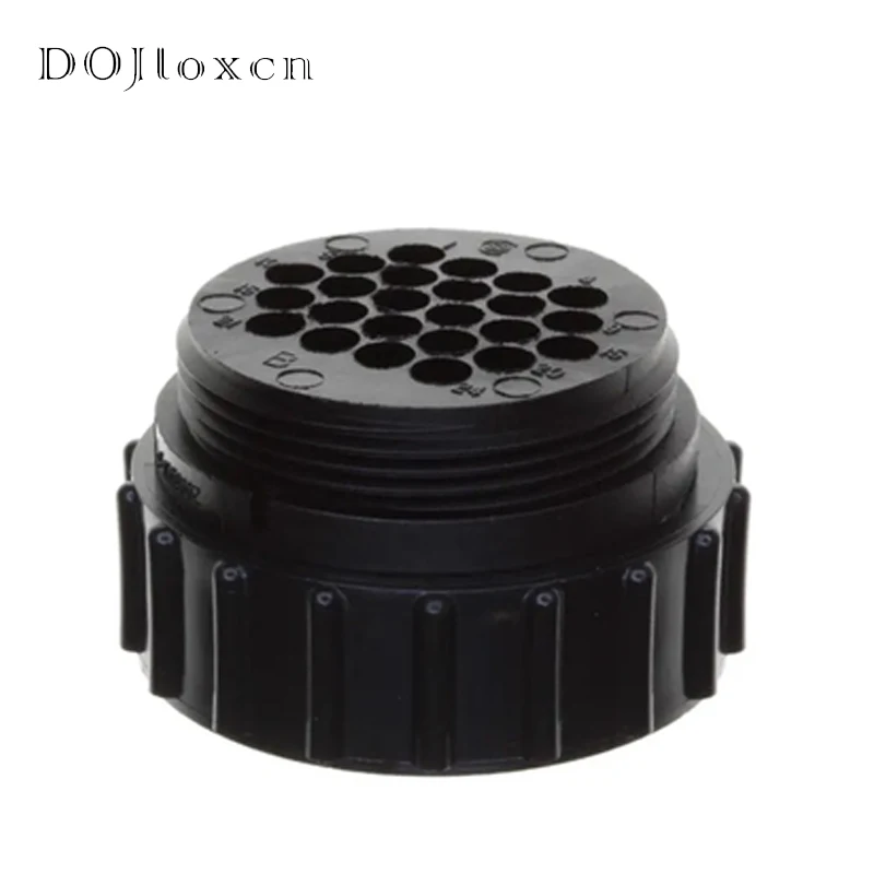 1 Set 24 Pin TE Original Product Wiring Male Female Plug Black With Flange Connector or Tail Clamp 206837-1 206838-1 206138-8