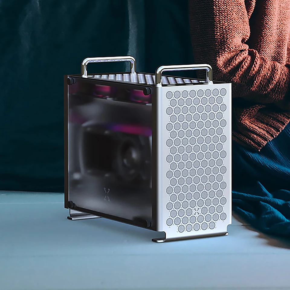 Braveman A1 ZZAW Mini-ITX向け フルアルミPCケース Braveman ZZAW Aluminum Alloy Mini ITX Computer Case Desktop PC