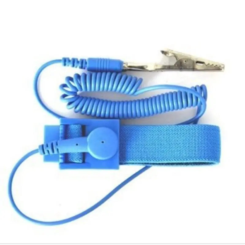 1 pcs Chống Tĩnh ESD Wrist Strap Xả Băng Đất Có Thể Điều Chỉnh Đàn Hồi Vòng Đeo Tay