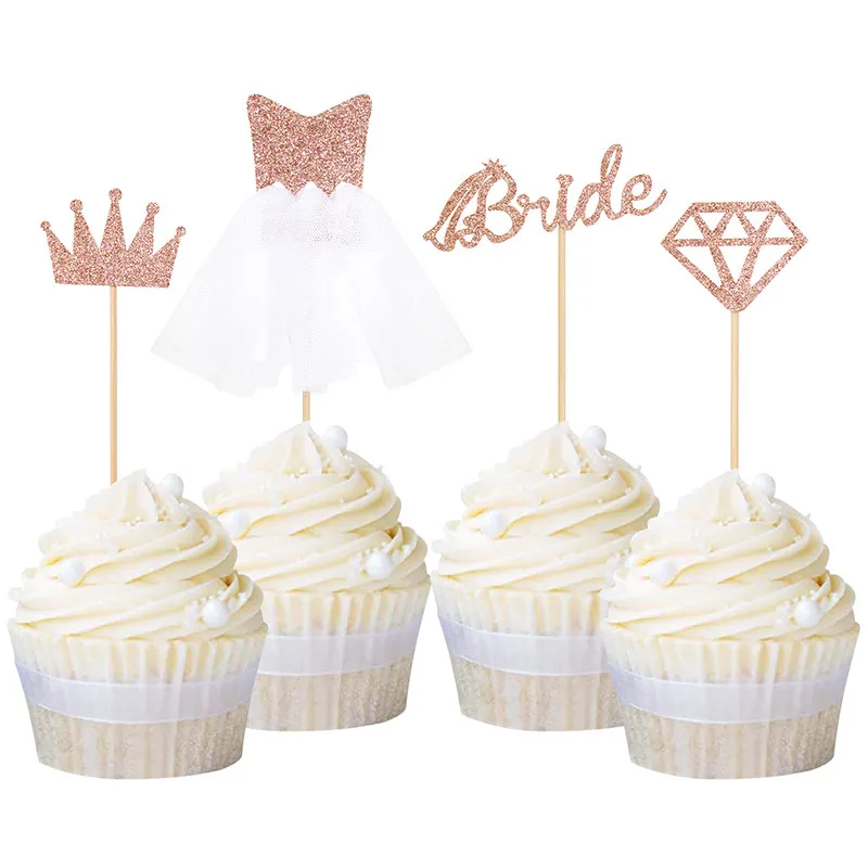 

Custom Wedding Diamond Cupcake Toppers, Bachelorette Party, Engagement Party Decor, Diamond Donut Toppers, Any Color