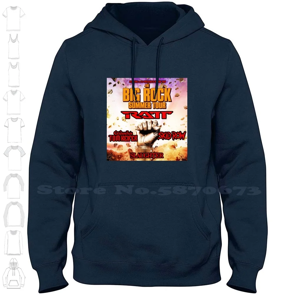 Summer Tour Skid Row In The Year And Band Popular In The Word Streetwear Sport Hoodie Sweatshirt Summer Tour Skid Row In The