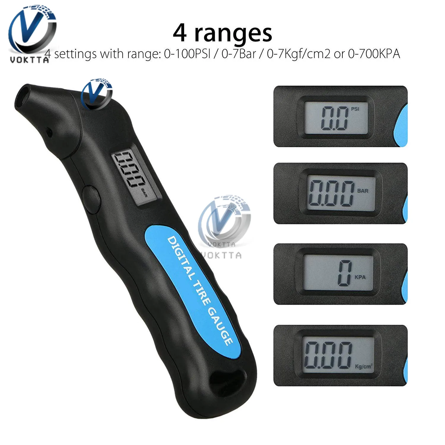 TH805 Digital Car Tire Air Pressure Gauge Meter Manometer Barometers Tester LCD Digital Display For Car tools Motorcycle Test