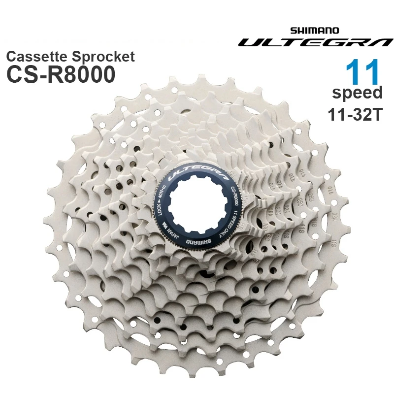 SHIMANO ULTEGRA R8000 11v kaseta zębatka CS-R8000 / HG800-11 11-biegowa HG-EV-droga kaseta zębatka 11-34T 11-30T oryginalny