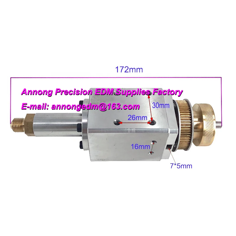 WEDM Drill Electrode Tube Rotated Head for Electrode Tube Drilling Jinma Cutting Machine