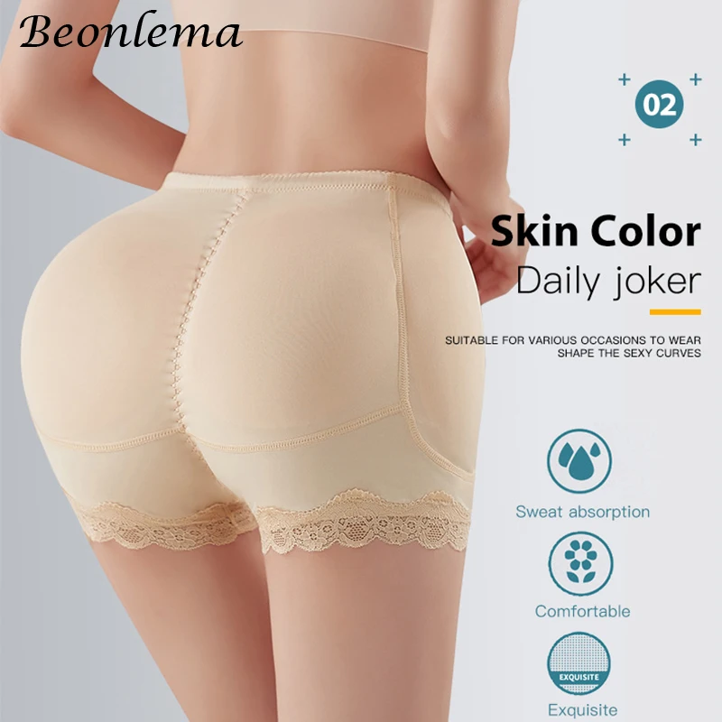 Body Shaper Underwear With Hips Pads Filler Sexy Big Butt Enhancer Control Panties Belly Smooth Shapewear Fake Buttock Plus Size