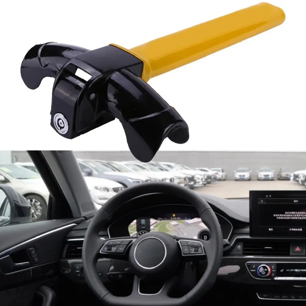 

55% Dropshipping!!Anti-theft Steering Wheel Lock T Shape Sturdy Heavy Duty Steering Wheel Lock for Vehicles