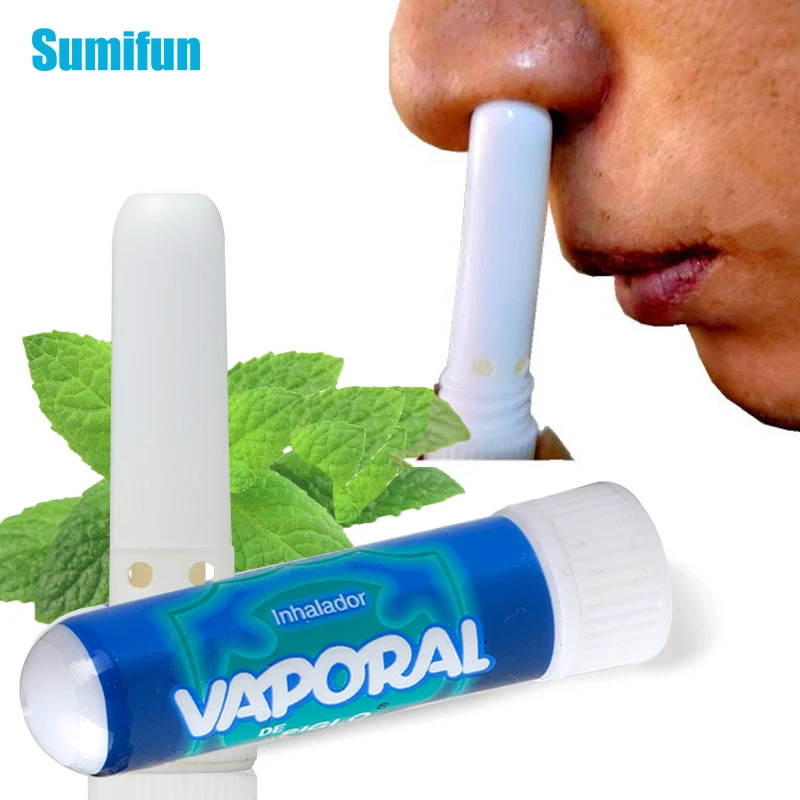 

3Pcs Nasal Inhaler Mint Cream Thailand Original Nasal Essential Oils Rhinitis Nose Cold Cool Herbal Ointment P0120