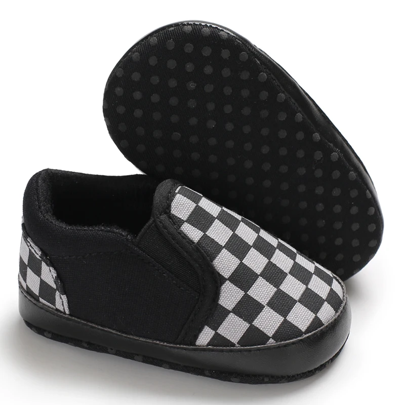 2025 neue Baby Leinwand Turnschuhe Anti-slip Weiche Plaid Baby Junge Mädchen Schuhe Neugeborene Erste Wanderer Infant Baby unisex Casual Schuhe – Detail 20