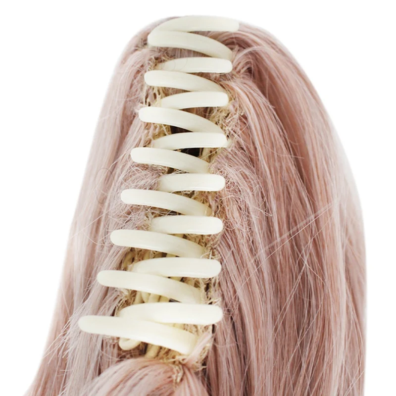 Danganronpa: Trigger Happy Havoc Vrouwen Enoshima Junko Cosplay Pruik Enoshima Junko Rollenspel Paardenstaarten Met Beren Haarspelden