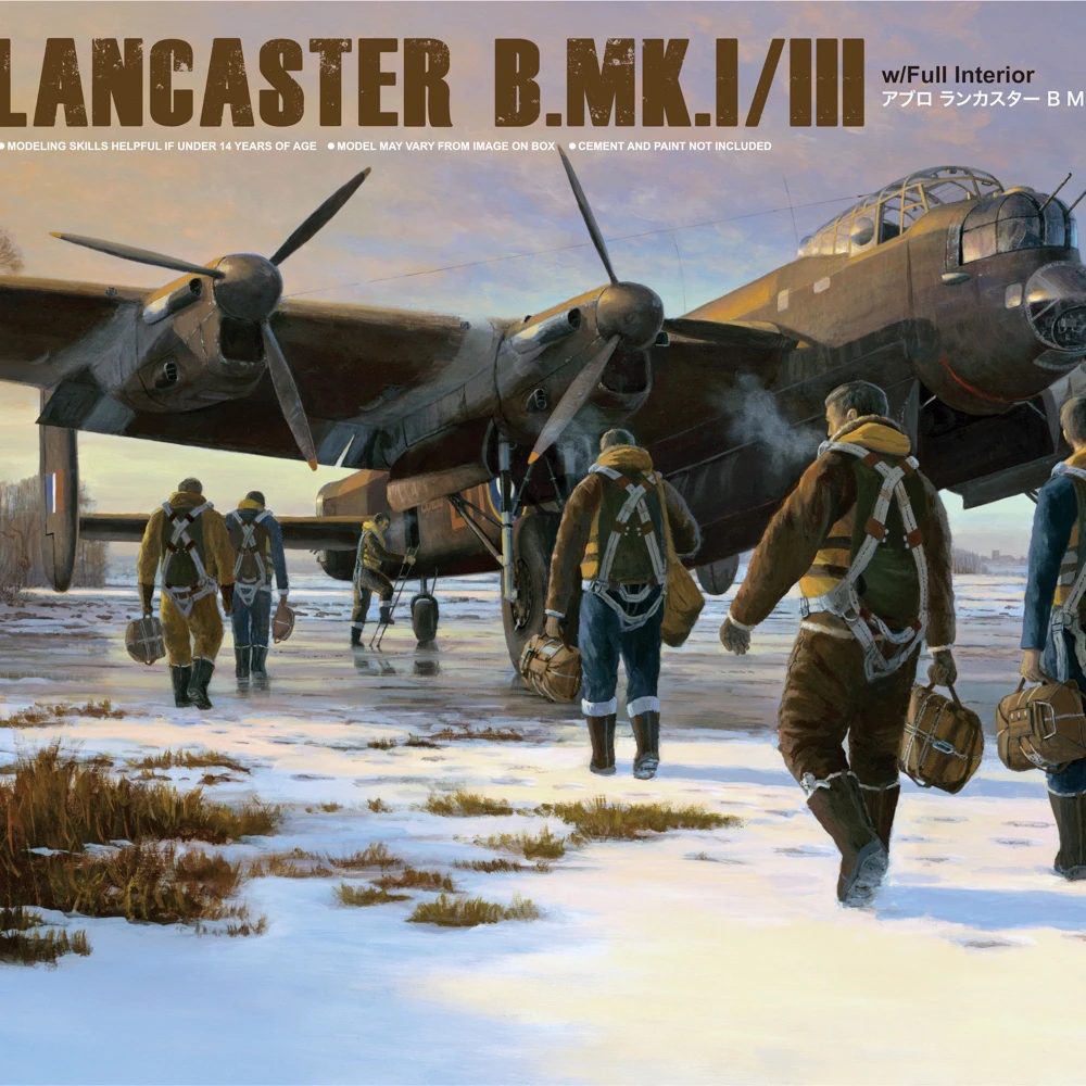 사전 판매 국경 BF010 1/32 Avro Lancaster B Mk.I/III 전체 인테리어 모델 키트 예약 주문