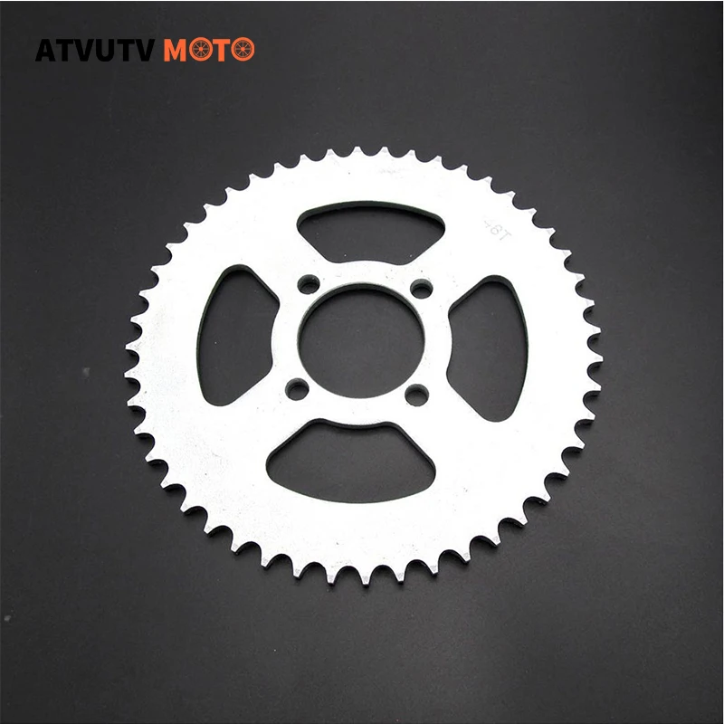 428 37T 48T Tooth 52mm Rear Chain Sprocket For Chinese ATV Quad Pit Dirt Bike Motorcycle Motor Moped