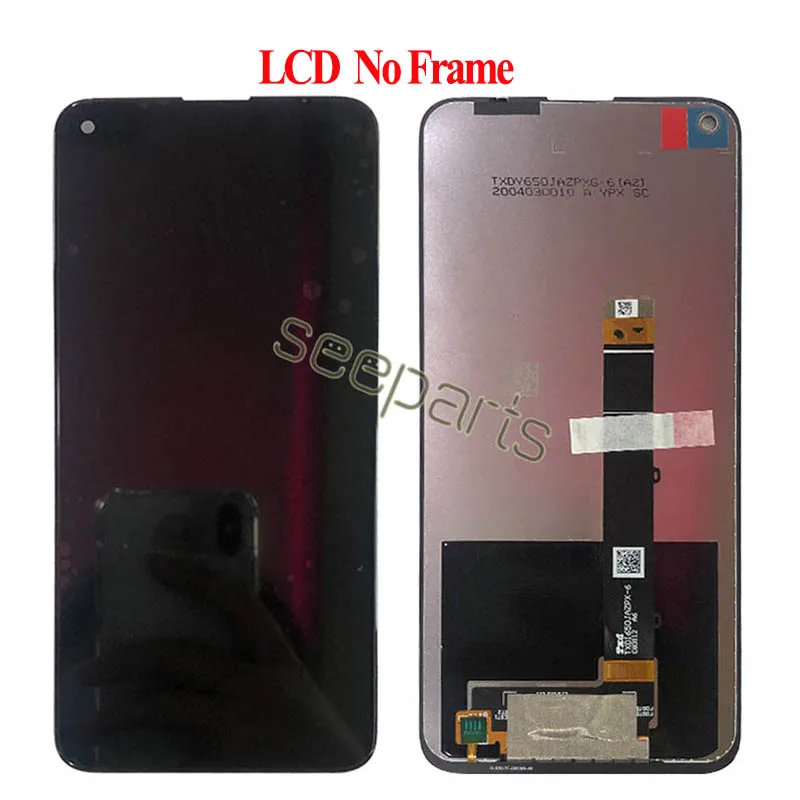 6.53'' For LG K61 LCD Display With Touch Screen Digitizer Assembly For LG K61 LMQ630EAW, LM-Q630EAW Display Repair Parts