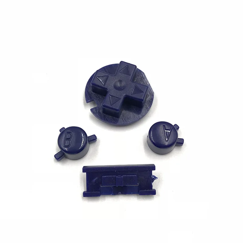 200set Plastic Power ON OFF Buttons Keypads for Gameboy Color GBC Colorful Buttons for GBC D Pads A B Buttons