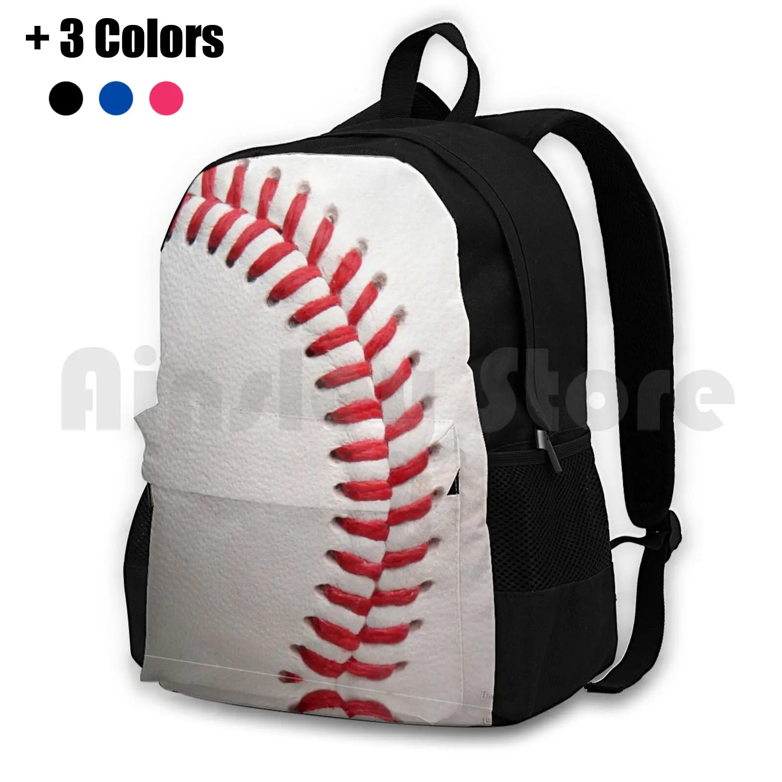 Man Cave Throw Pillow Series-Baseball Outdoor Hiking Backpack Waterproof Camping Travel Man Cave Series Man Cave Mancave