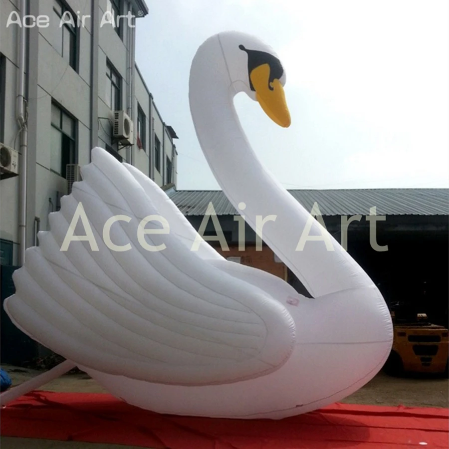 Attractive Outdoor Inflatable Animal Mascot  Inflatable Swan For Decoration/Exhibition/ Advertising Made In China