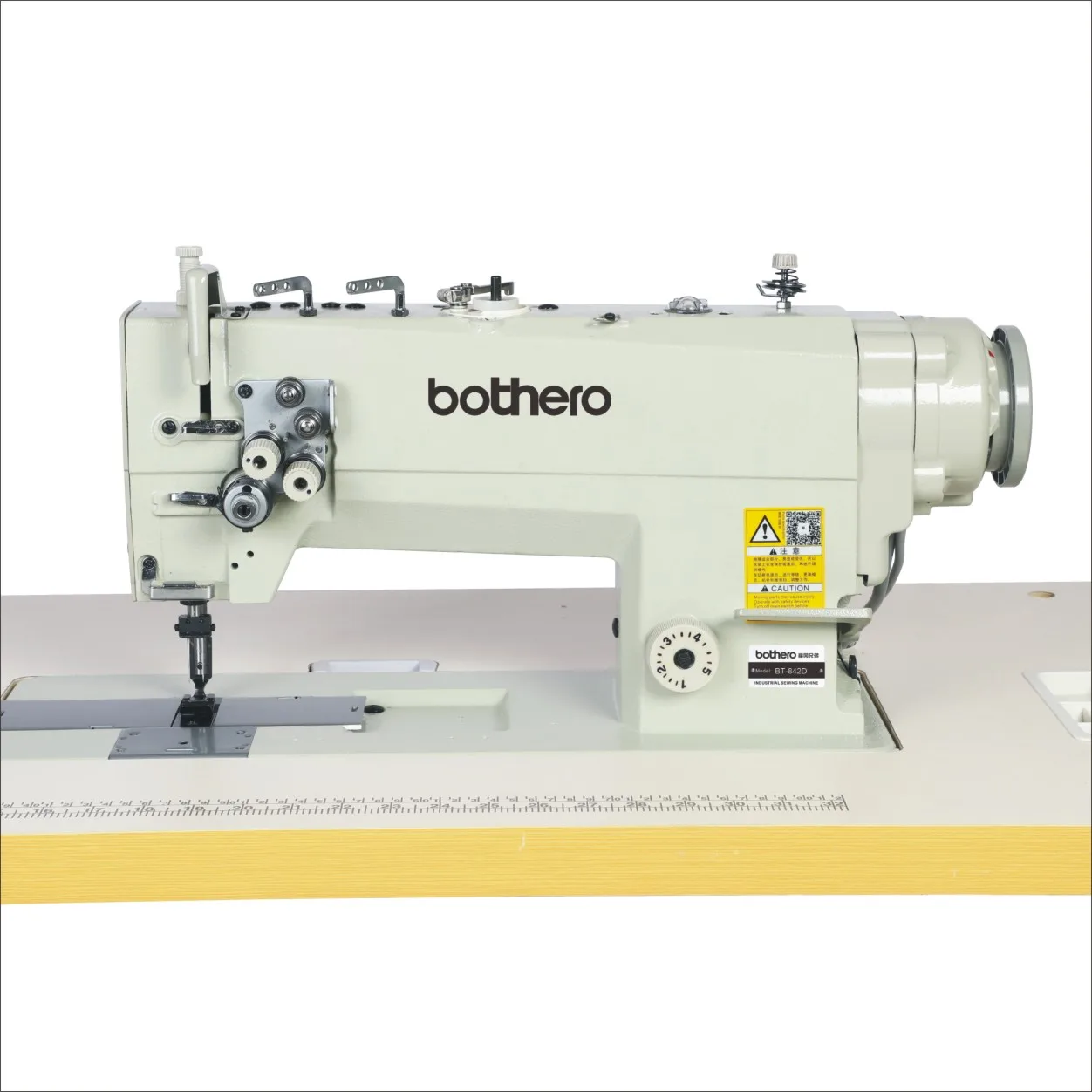 842/5 Computer Direct Drive Automatic Trimming High Speed Double Needle Rotary Lock Lockstitch Industrial Sewing Machine