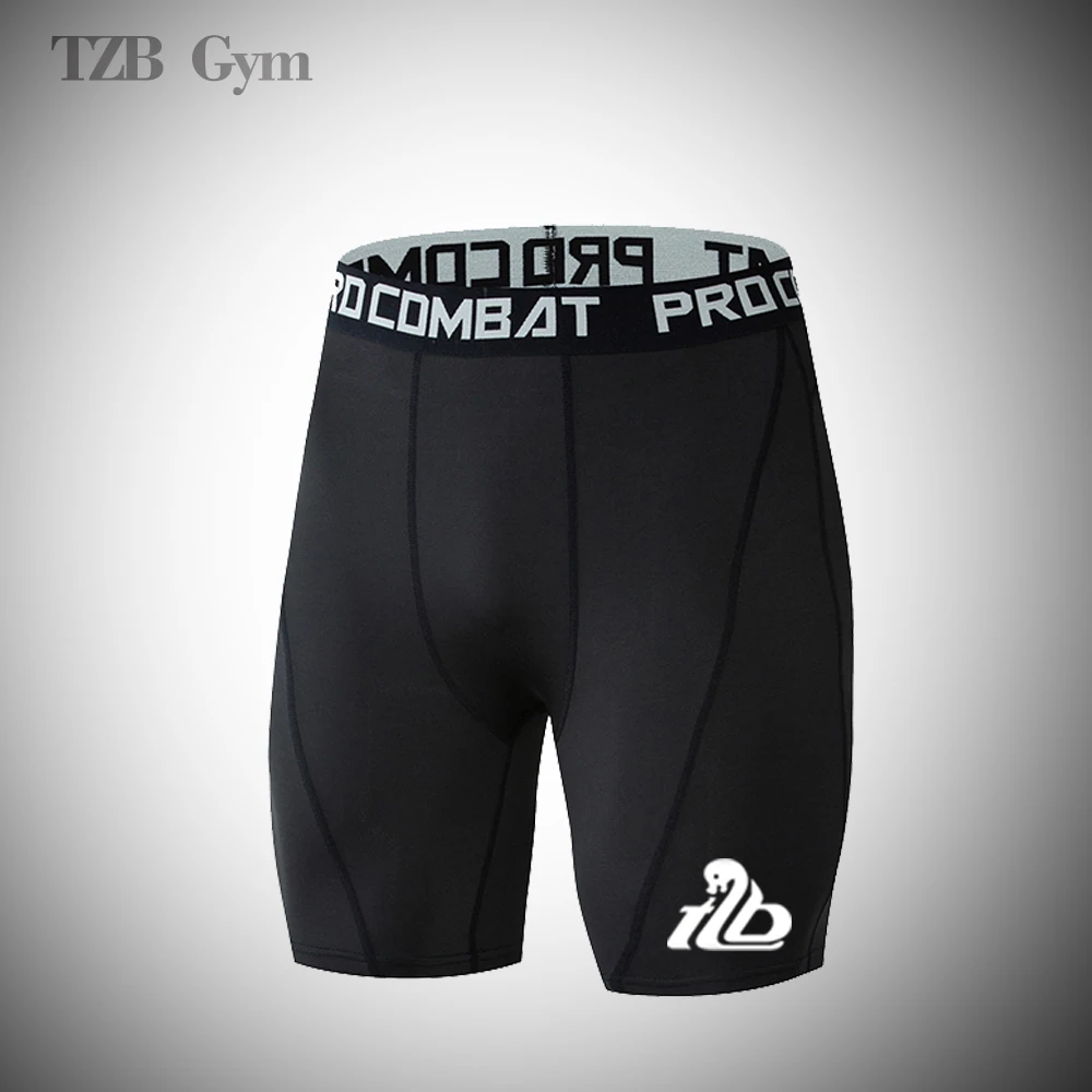 Dry Fit MMA Rashguard Men\'S Outdoor Compression Tights Tennis Track Field Training Fitness Gym Jogging Running Shorts  Underwear