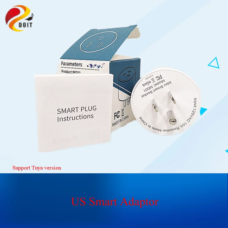 US WiFi Plug Smart for Tuya Timing Socket Power Outlet Adapter Voice Control Switch Work with Alexa Google