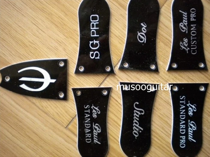 Black Truss Rod Cover For Guitar 3 Holes Guitar Parts Accessories