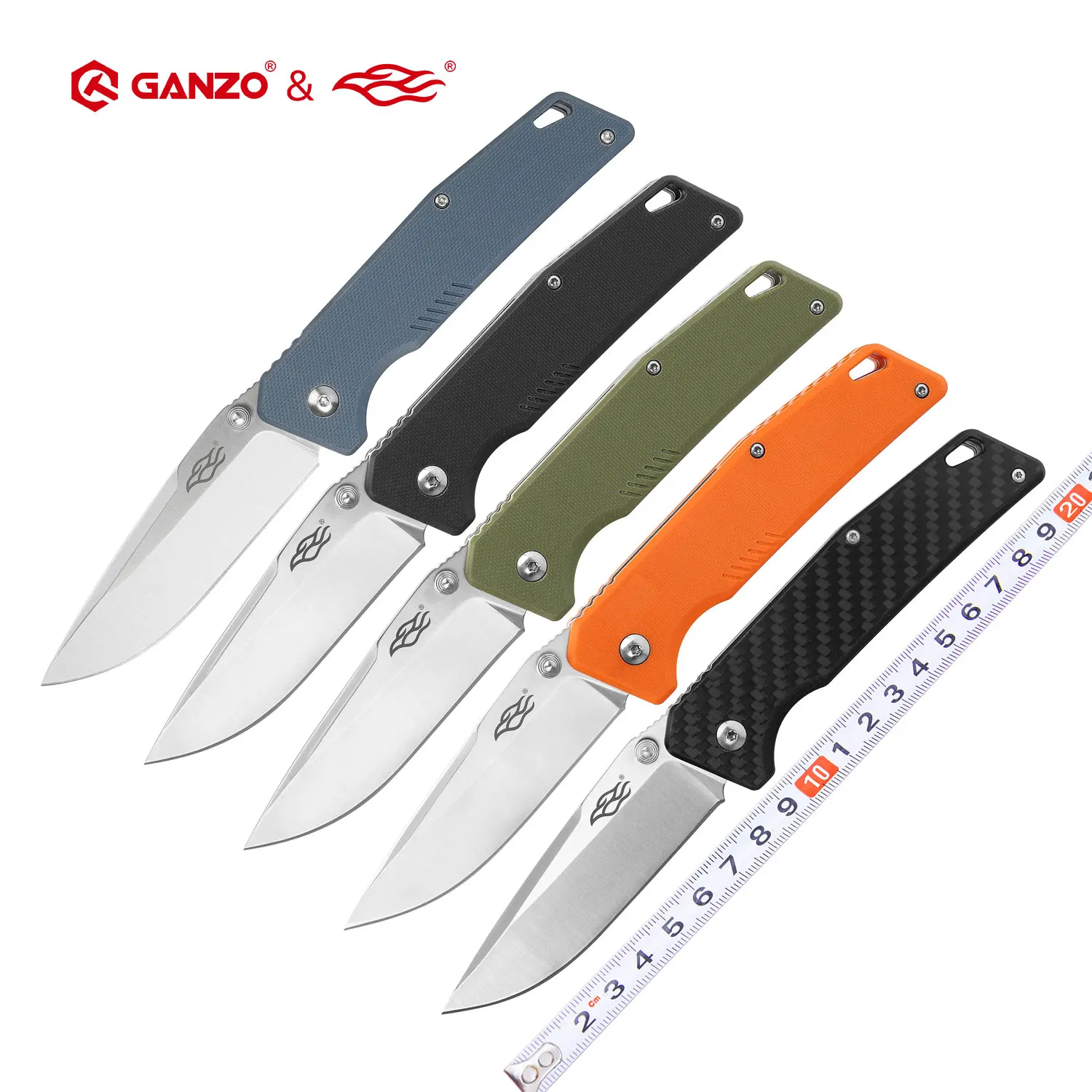 

58-60HRC Ganzo FB7601 440C G10 or Carbon Fiber Handle Folding knife Survival Camping tool Pocket Knife tactical edc outdoor tool