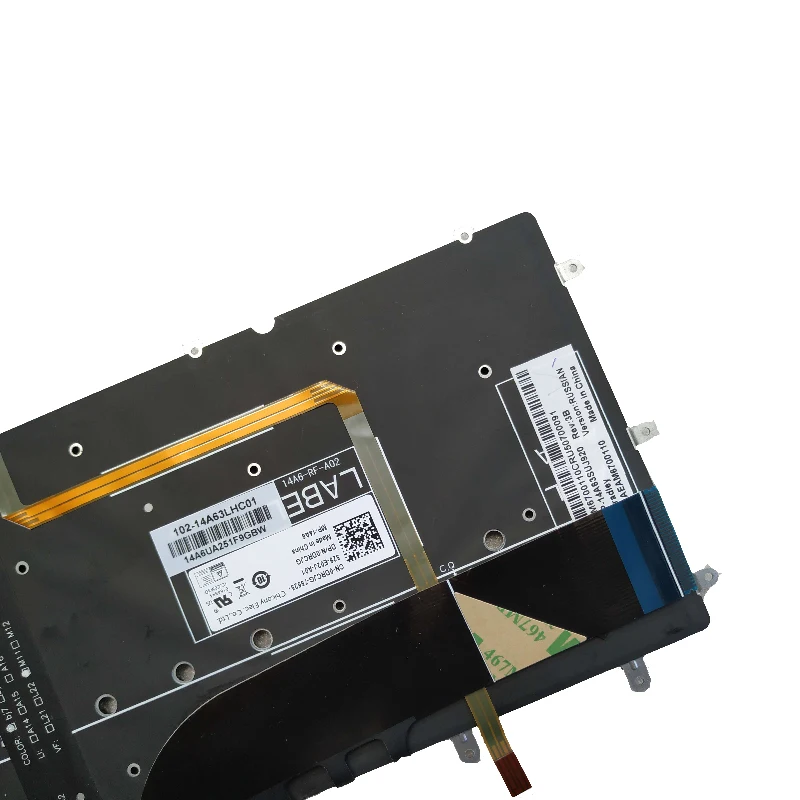 RU/รัสเซียแป้นพิมพ์สำหรับแล็ปท็อปสำหรับ Dell Inspiron 14 7467 7347 7348 7352 7353 7359 7568 XPS 13 9343 9350 9360 15 9560 13-7353 13-7359