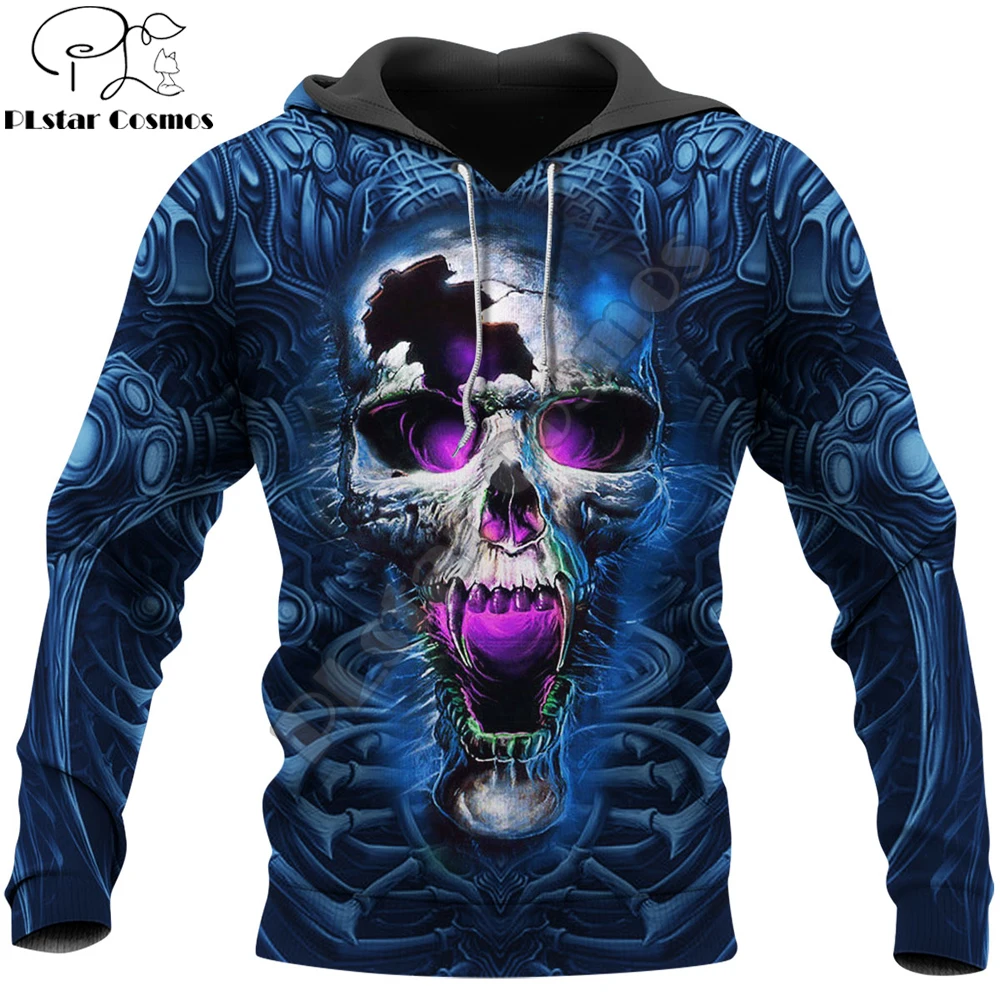 

Horror Skull 3D All Over Printed Mens Autumn Hoodie Sweatshirt Unisex Streetwear Casual Zip Jacket Halloween Pullover KJ657