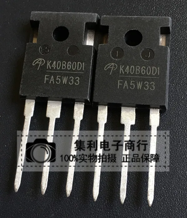 10PCS/Lot   K40B60D1 AOK40B60D1   IGBT 40A600V