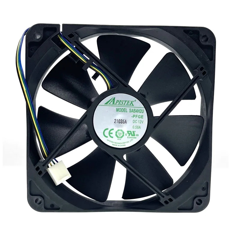 120mm 12cm PWM Cpu Cooling Fans,for APISTEK SAB4H2U -PFGE 120X120X25mm 12V 2600RPM Large Air Flow Water Block Water-Cooling Fans